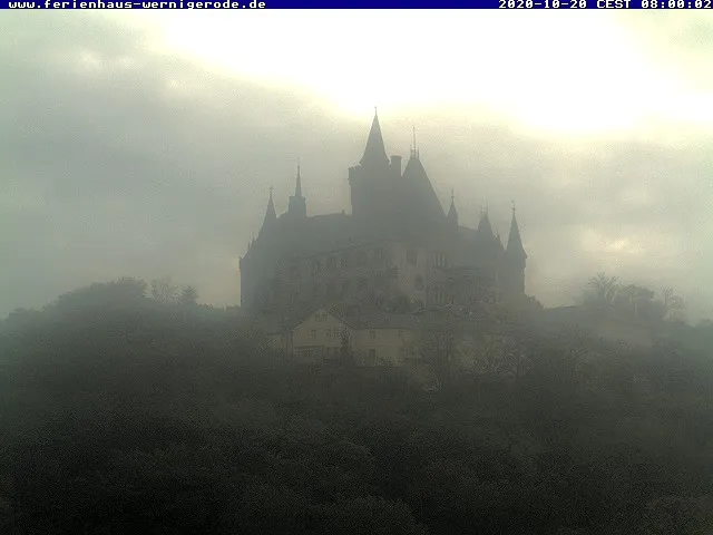 Das Bild der Webcam um 06:00 Uhr.