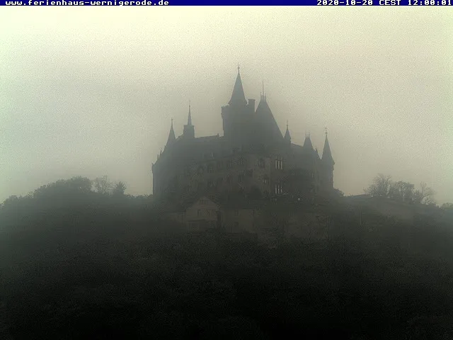 Das Bild der Webcam um 06:00 Uhr.