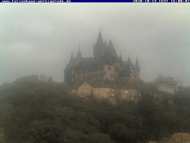 Das Bild der Webcam um 06:00 Uhr.