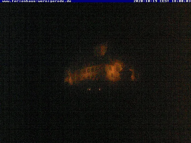 Das Bild der Webcam um 06:00 Uhr.